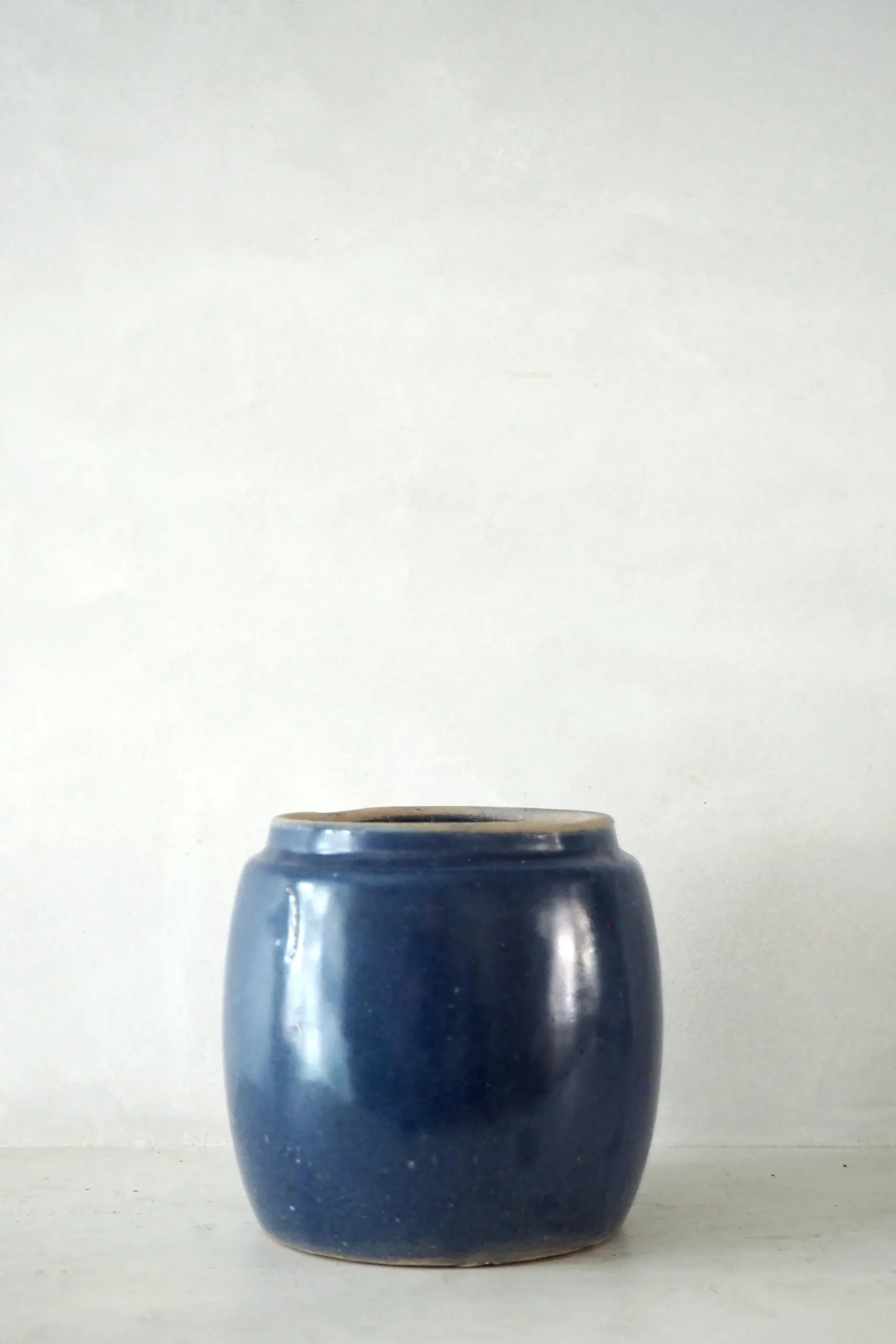Glaserede Krukker|Mellem^PLANT Berit, blå, ø12 cm