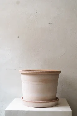 Terrakotta-Krukker|Stor^PLANT Galestro gulvkrukke, raw rosa