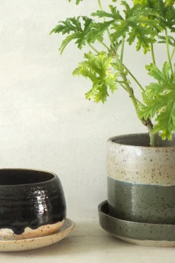 Håndlavede Krukker|Glaserede Krukker^PLANT Nina Frigg medium no. 4